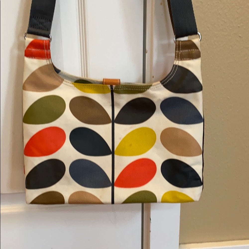 Orla Kiely Midi Sling Bag purse Multi Stem